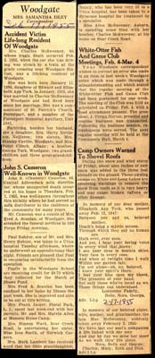 woodgate news february 17 1955