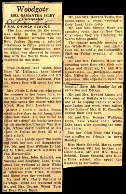 woodgate news october 6 1955