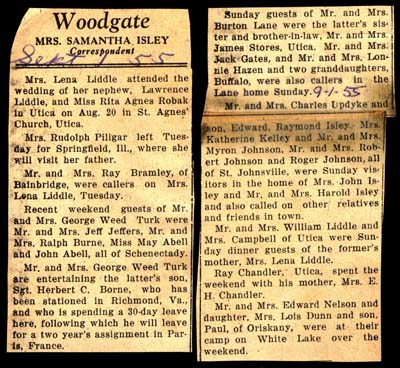 woodgate news september 1 1955