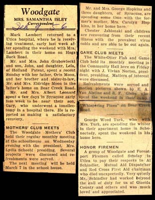 woodgate news february 9 1956