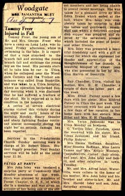 woodgate news august 1 1957