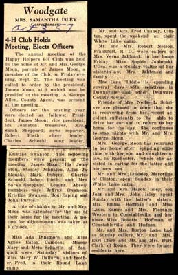 woodgate news october 3 1957