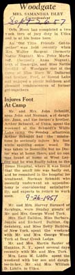 woodgate news september 26 1957