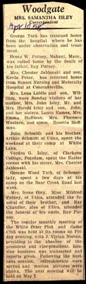 woodgate news april 10 1958