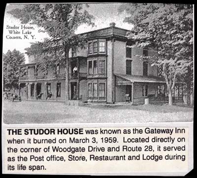 leonards gateway hotel formerly studor house destroyed by fire march 5 1959