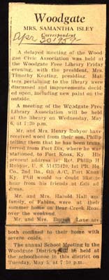 woodgate news april 30 1959