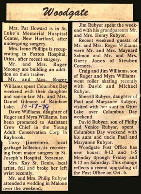 woodgate news october 17 1979
