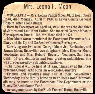 moon leona fallon wife of george moon obit april 7 1986
