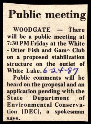 woodgate public meeting june 24 1987