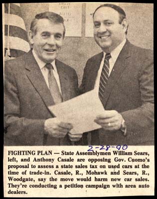 sears and casale oppose cuomos sales tax on used car trade ins february 28 1990
