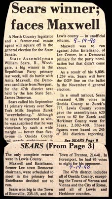 sears wins primary faces destito in general election september 19 1990