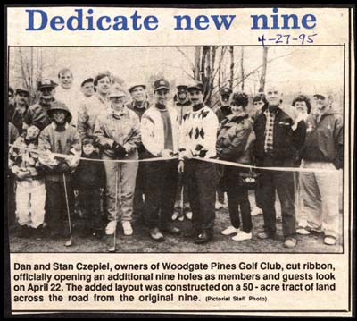 czepiels officially open new nine at woodgate pines golf club april 27 1995 001