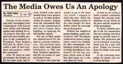 media owes us all an apology by john isley july 4 1995