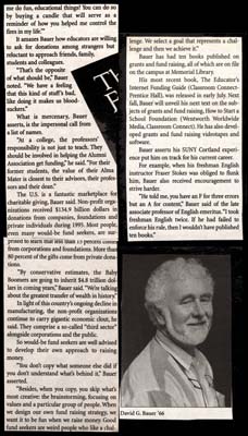 suny cortland alumnus david bauer advises on fund raising july 13 1996 page 2