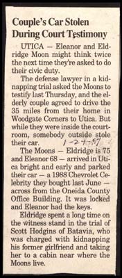 moons car stolen while testifying in court january 24 1997