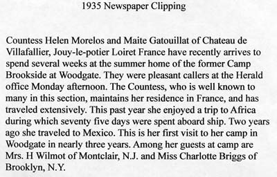 de morelos gallery (091) 1935 newspaper clipping
