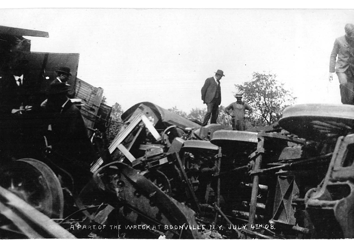 4 K July 4 1908 train wreck
