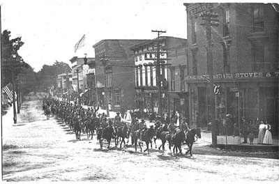 3 C Cavalry on Main Street 6 9 08