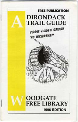 adirondack trail guide 1996 edition cover