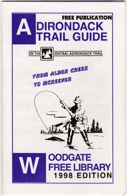 adirondack trail guide 1998 edition cover