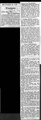 woodgate news september 25 1935