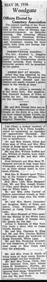 woodgate news may 28 1936