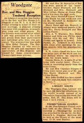 woodgate news november 26 1936