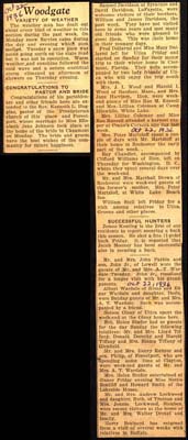 woodgate news october 22 1936