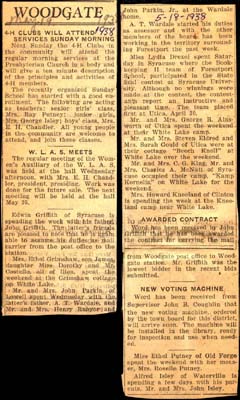 woodgate news may 19 1938