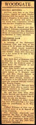 woodgate news september 29 1938