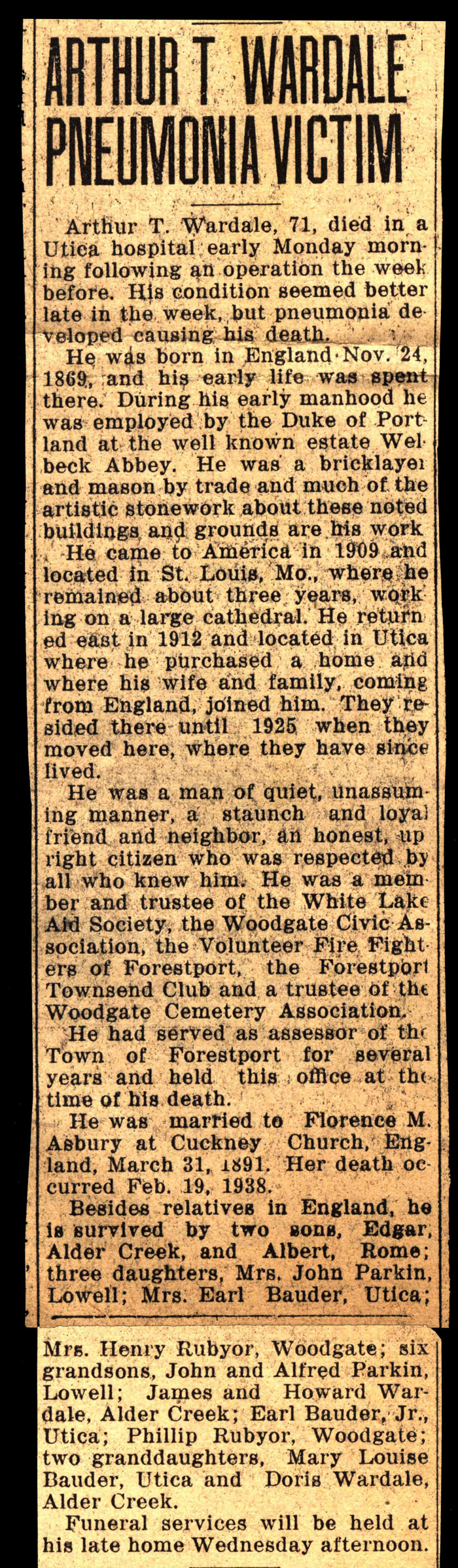 wardale arthur t husband of florence m asbury wardale obit august 5 1940 002