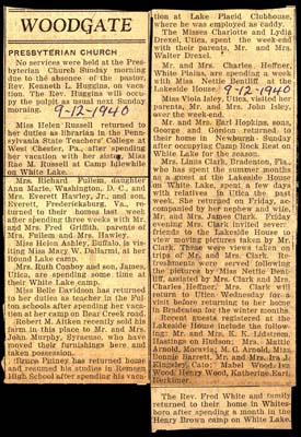 woodgate news september 12 1940