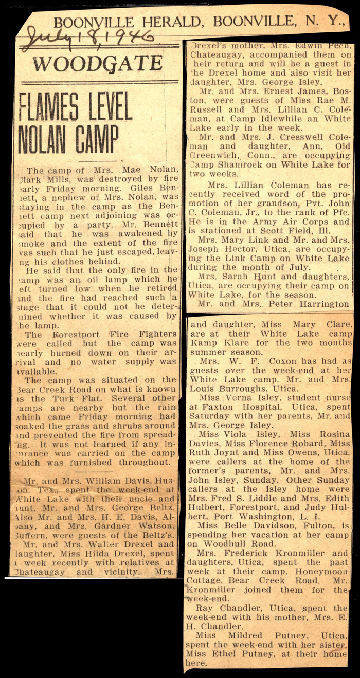 woodgate news july 18 1946