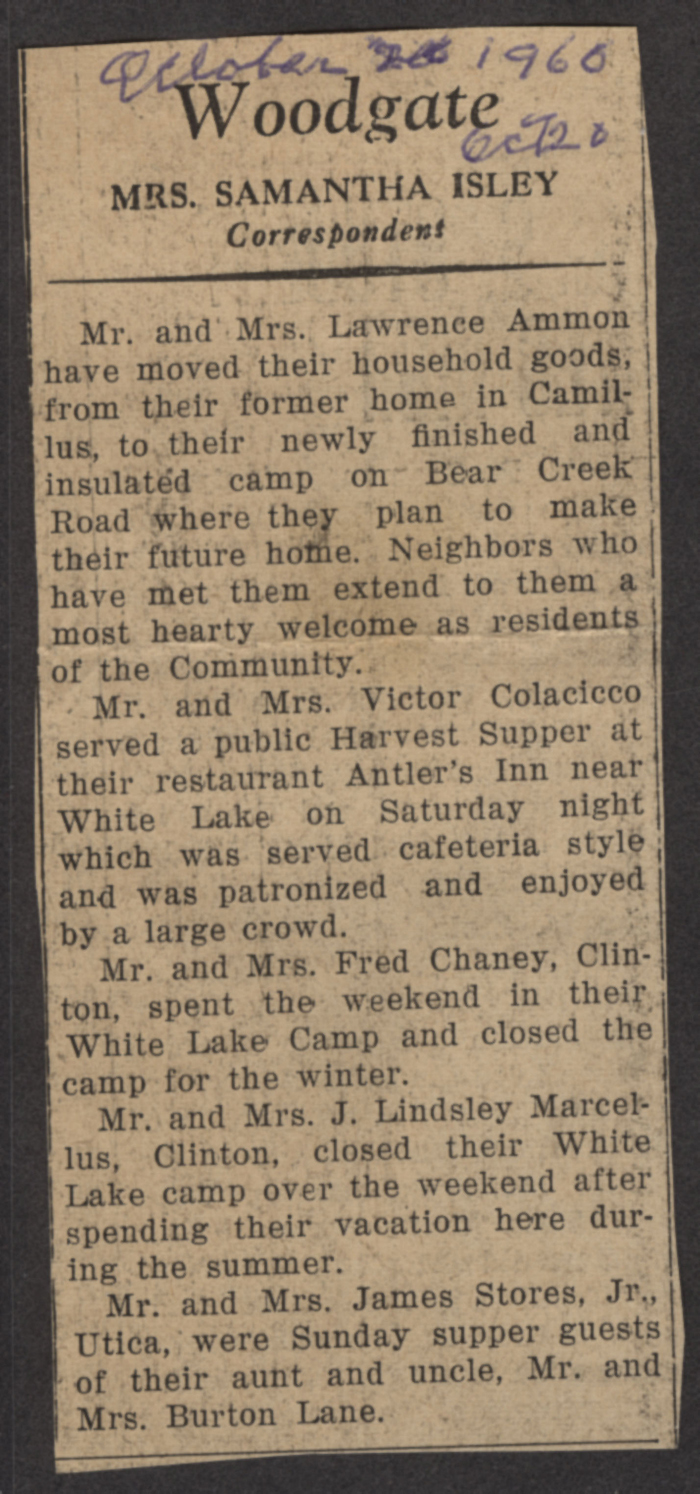 woodgate news boonville herald october20 1960