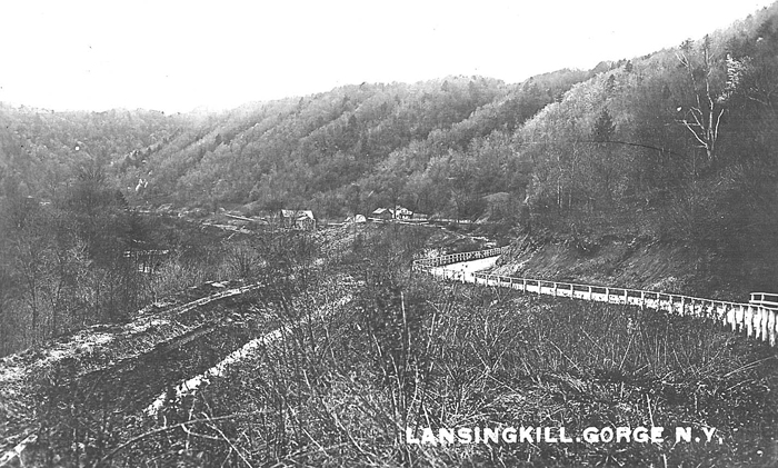 2 A Lansingkill Gorge N-S