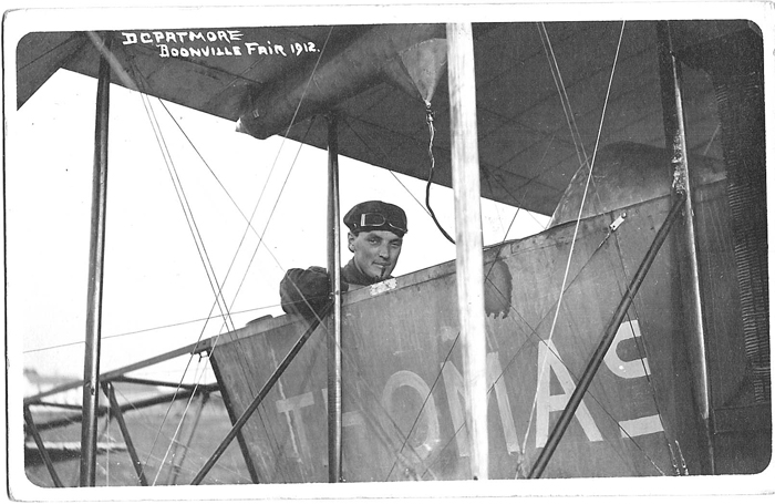 4 J Boonville Fair Biplane Pilot