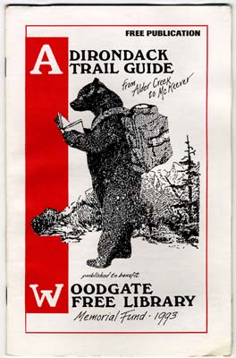 adirondack trail guide 1993 edition cover