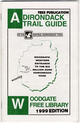 adirondack trail guide 1999 edition cover